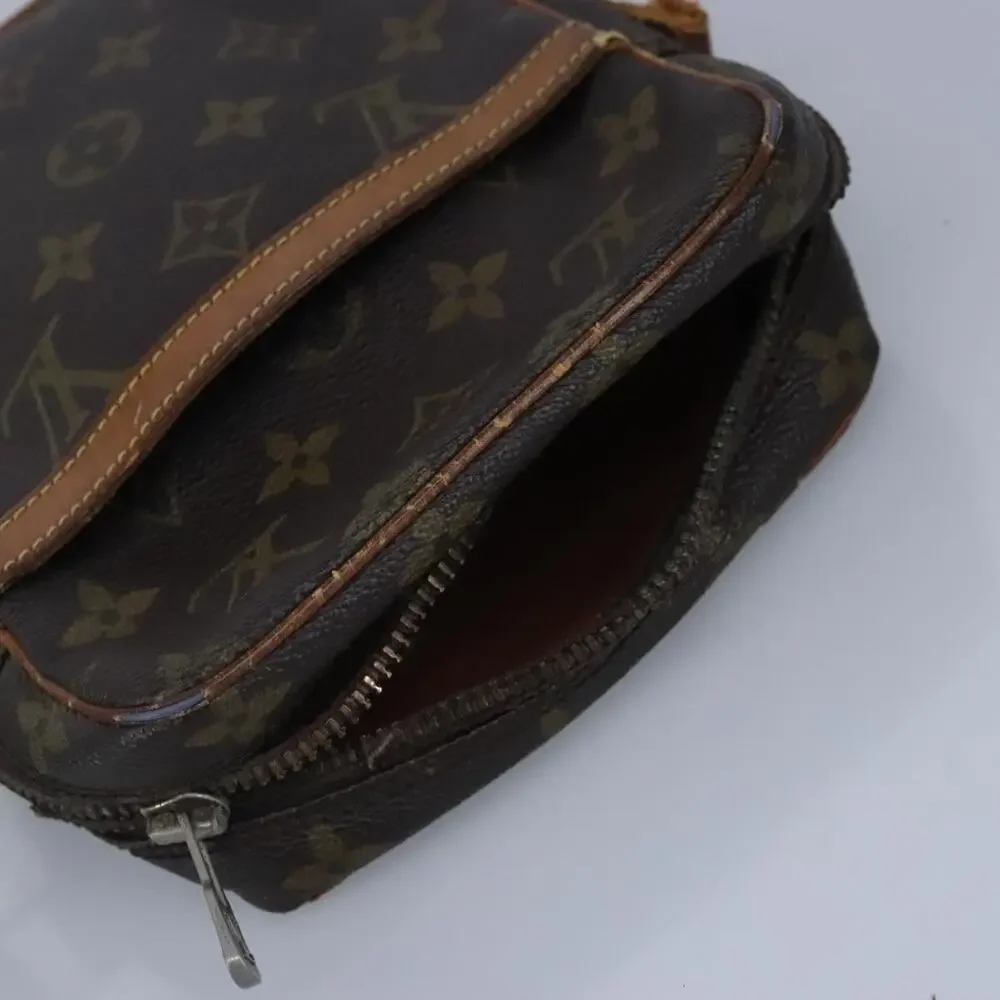 Louis Vuitton Monogram Danube Shoulder Bag Brown
